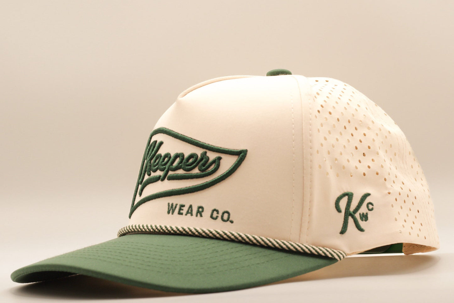 Keepers Pennant Cap - Green/Tan