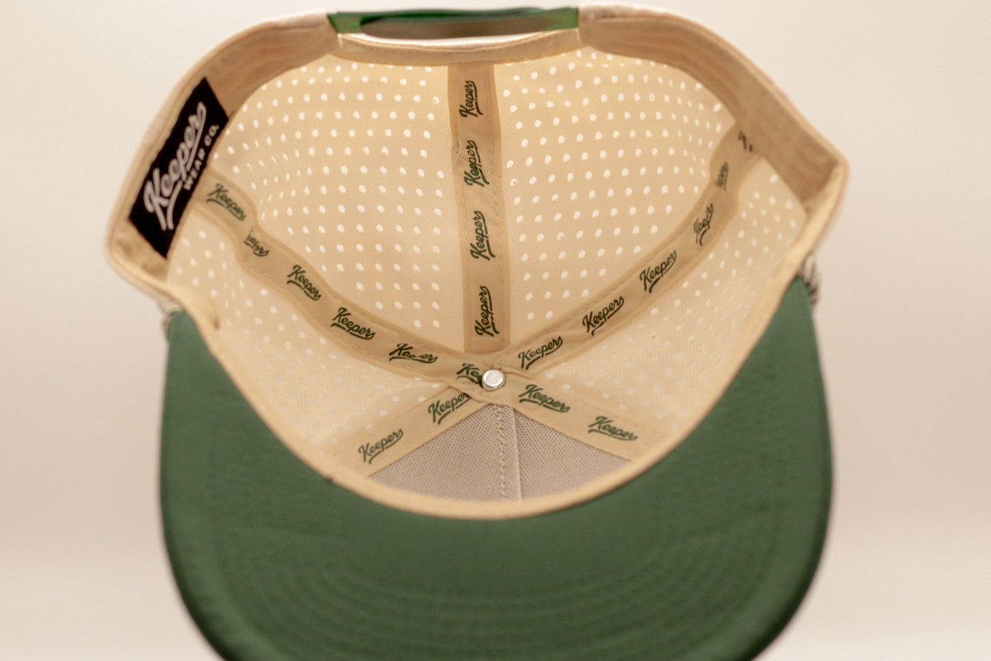 Keepers Pennant Cap - Green/Tan